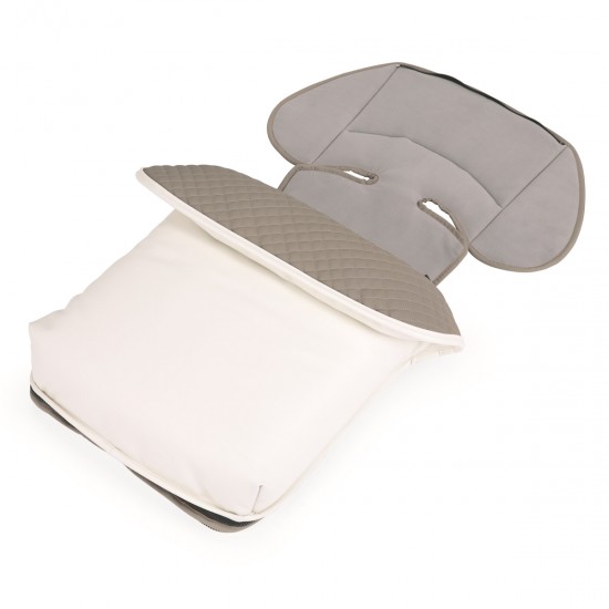 Bebecar Ip Op Classic XL Duo 2 in 1 Pram Raincover FREE Bag Iced